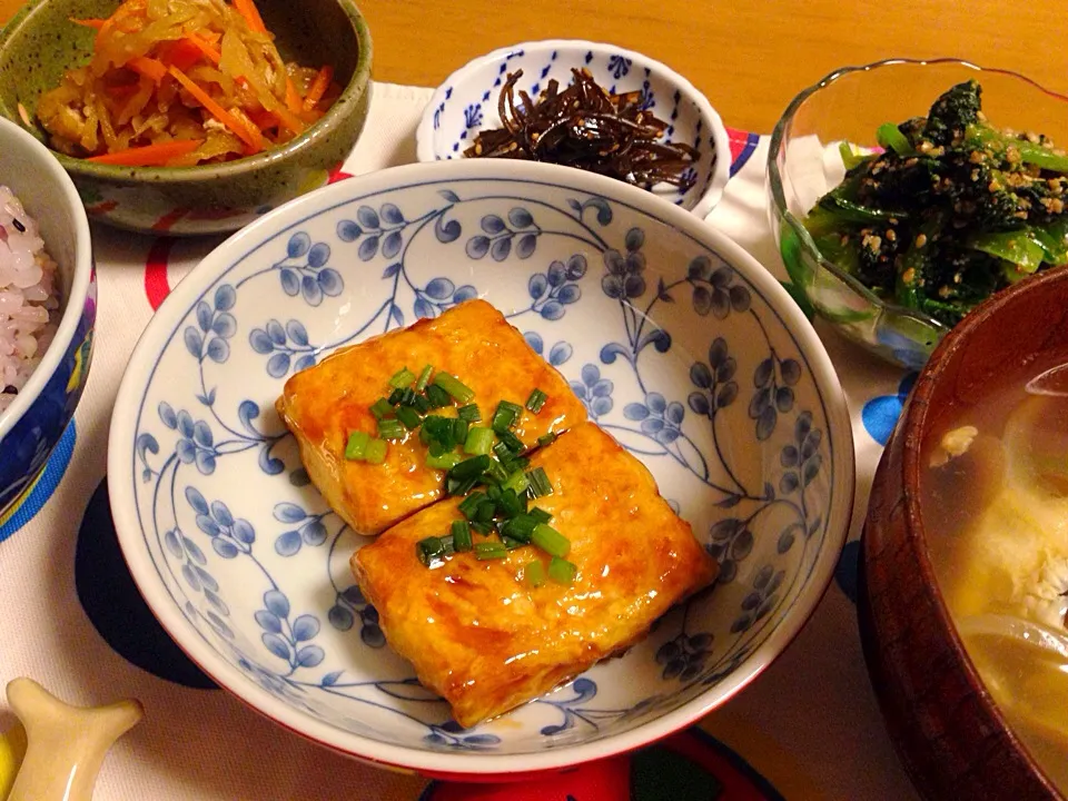 Tofu steak dinner :)|mさん