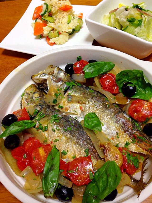 絶品 アジを使ったアクアパッツァのレシピセレクト Snapdish スナップディッシュ