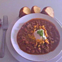 Texas chili|glenn devitoさん