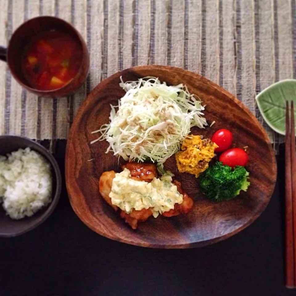 今日の夜ご飯  2014.9.19.|あいこ ⁎ˇ◡ˇ⁎さん