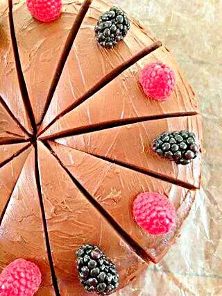 triple chocolate delight cake|vee del Rosarioさん