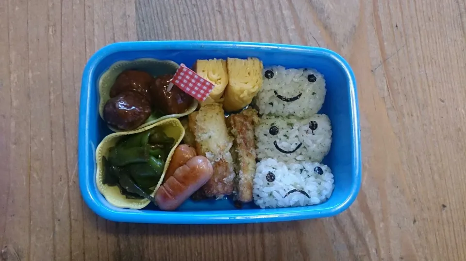 Snapdishの料理写真:息子のお弁当|はるなさん