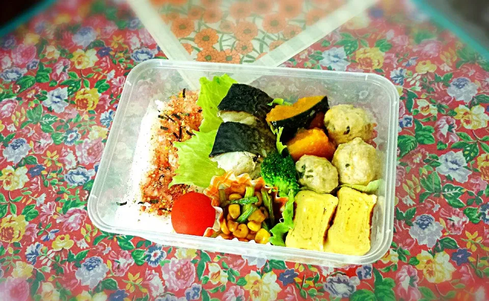 Snapdishの料理写真:主人へのお弁当|ちょこさん