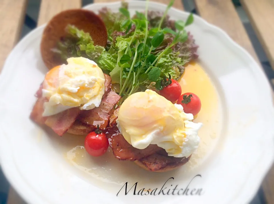 Eggs Benedict for breakfast|Masakiさん