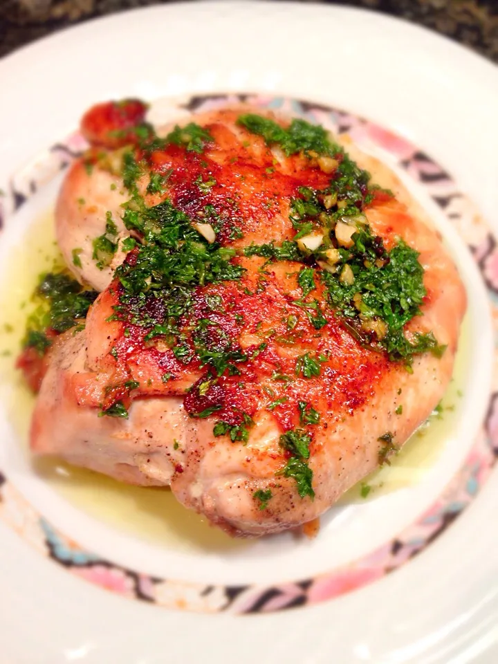 Garlic Parsley Chicken breast|Allissa Zhaoさん