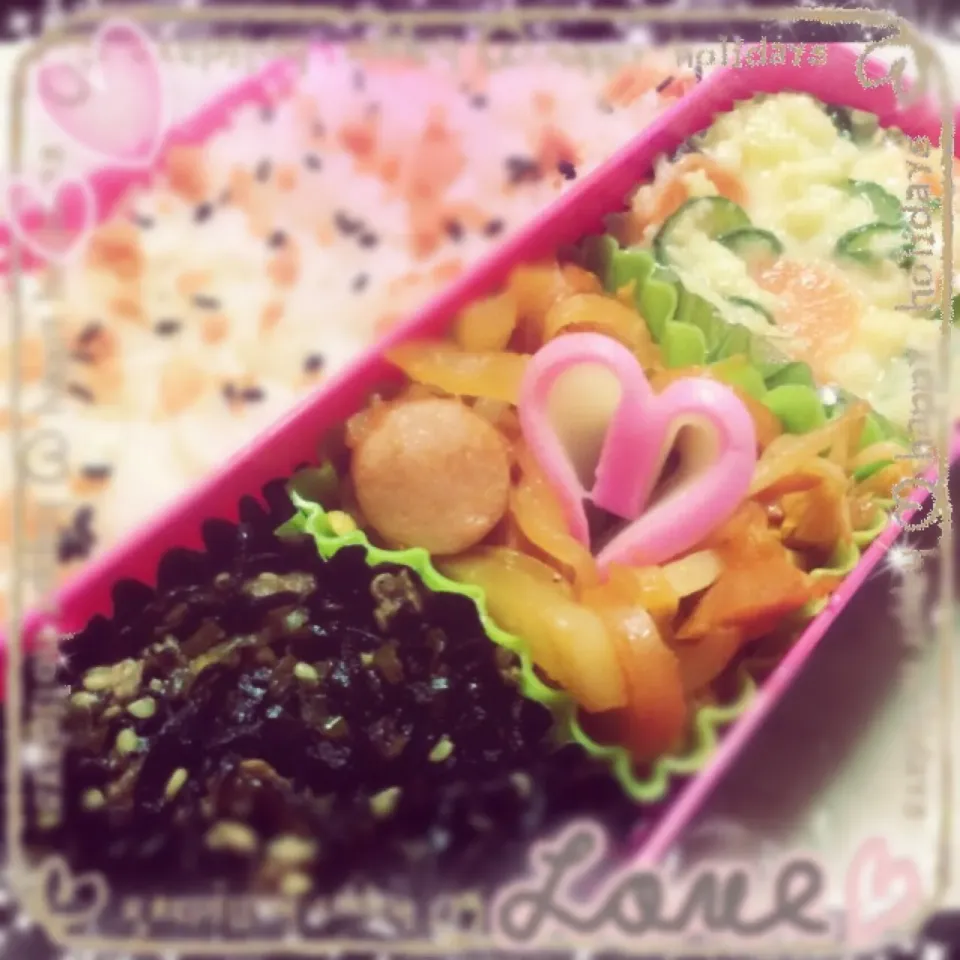 今日のお弁当♡|かよさん