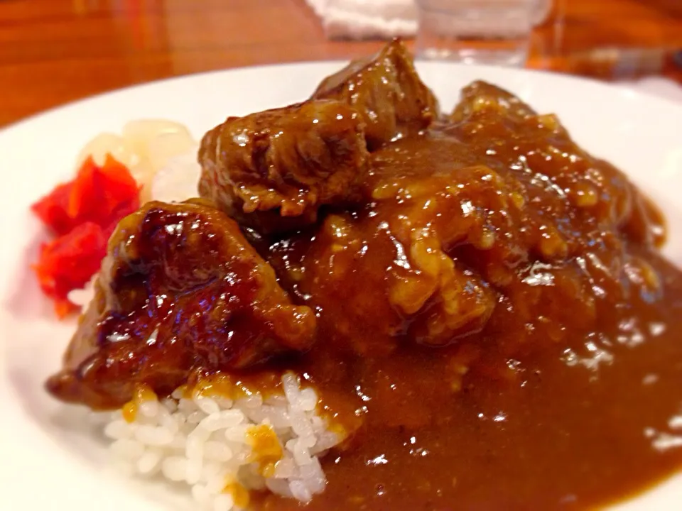 北新地のボビノのステーキカレー！|Yochipyさん