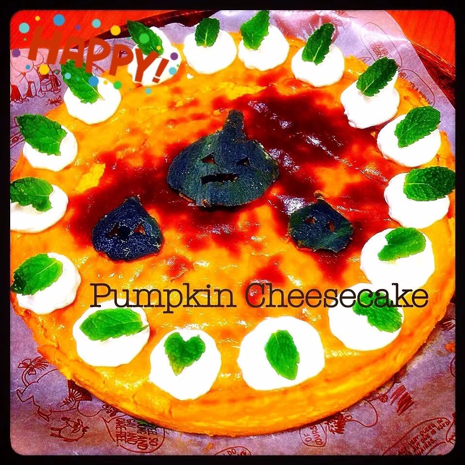 パンプキンチーズケーキ🎃👻|ともきーた (伊藤 智子)さん