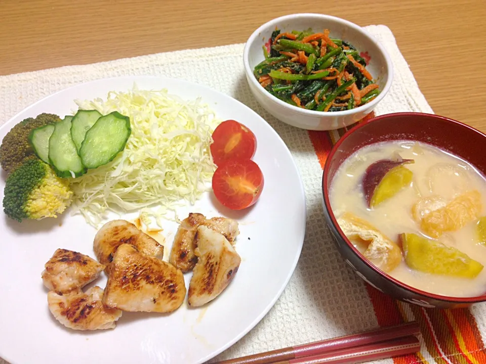 今日の夕飯💓鶏肉の塩ダレソテー|たきゃたさん