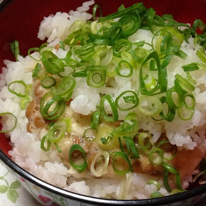 旦那作(｡☉■☉)山芋納豆丼|あやにん食堂さん