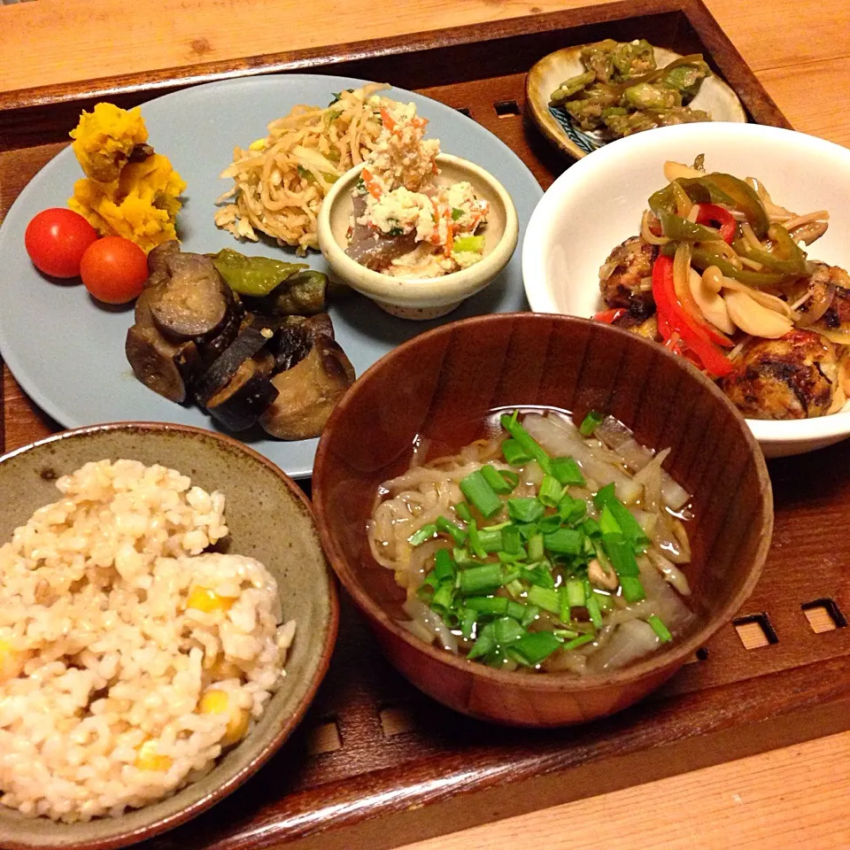 残りもの晩御飯|まっきーさん