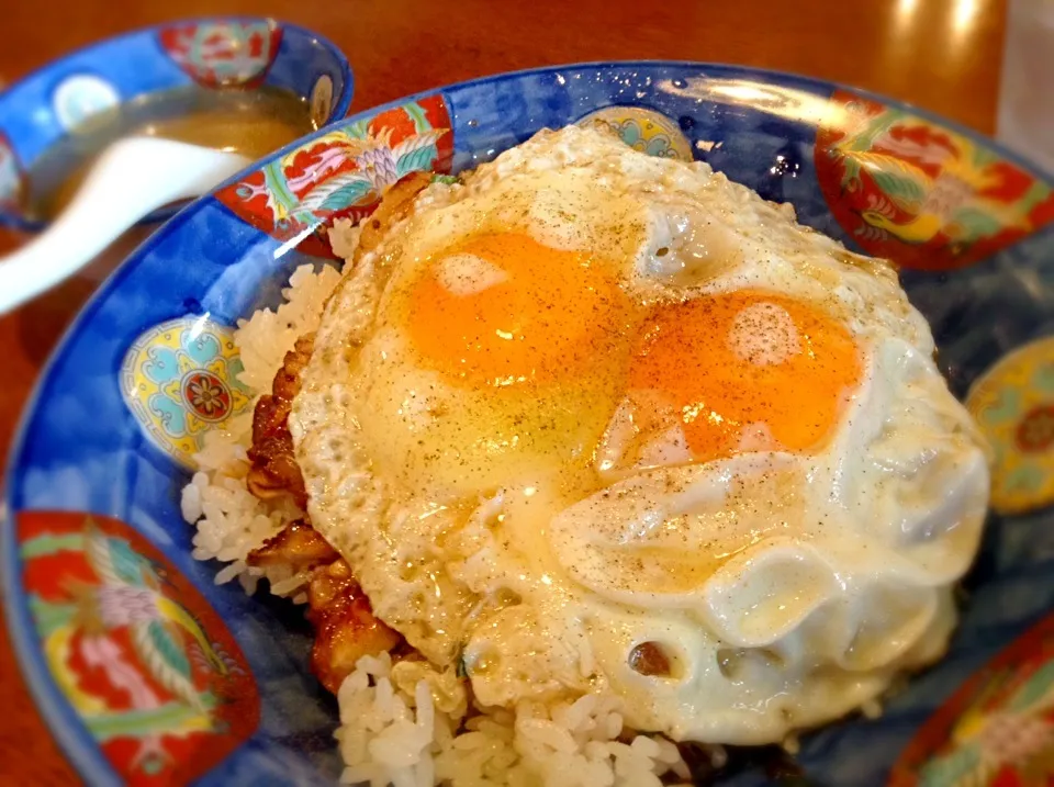 今治に来ました。B級グルメの焼豚玉子飯！美味しくてお腹いっぱい！|リュカさん