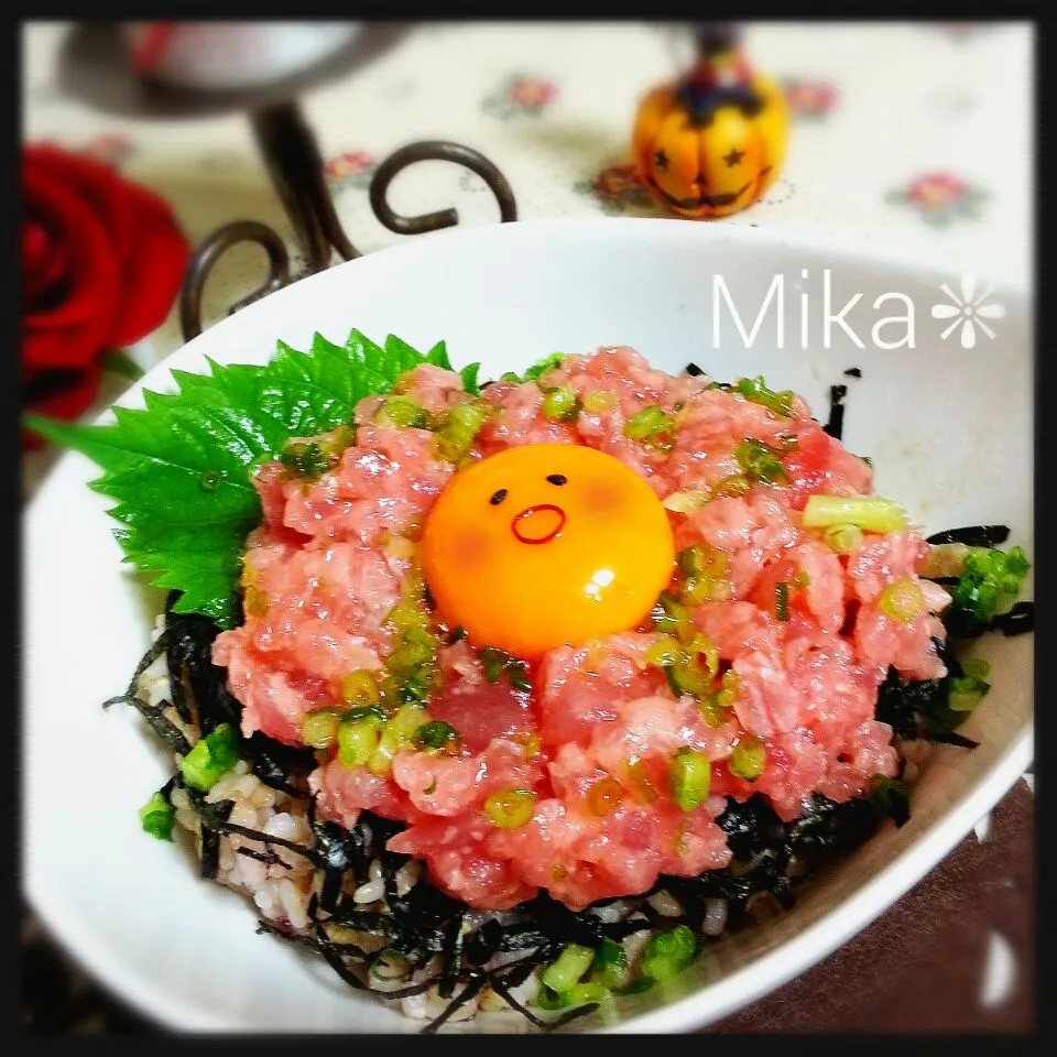 ネギトロ丼(﹡ˆοˆ﹡)|Mika❈さん