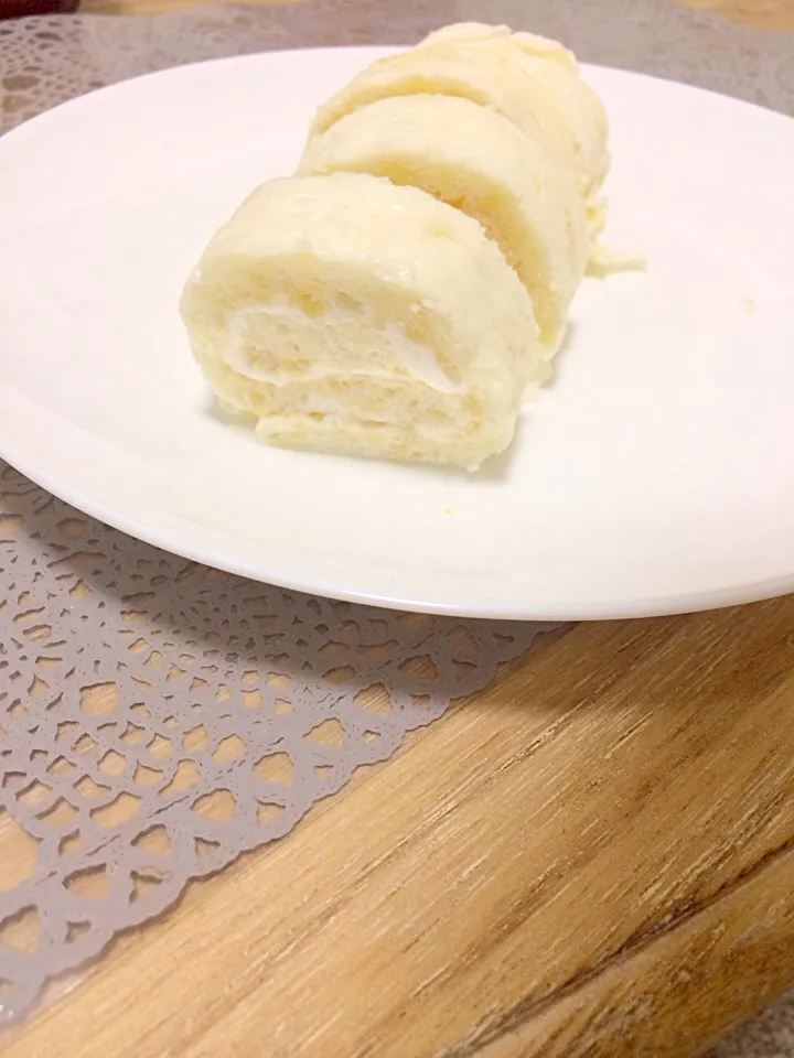 白いロールケーキ|えみさん