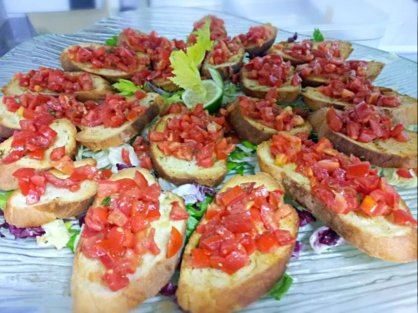 Bruschetta con pomodoro|Scaglione Biancaさん