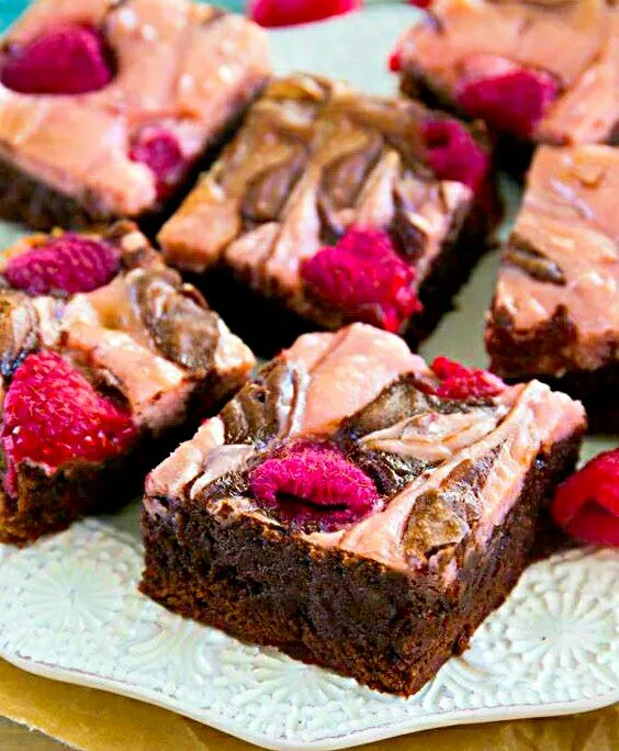 rasberry delight brownies|vee del Rosarioさん