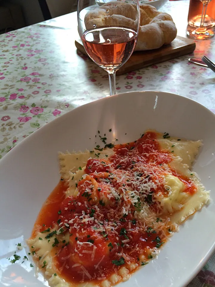 Ravioli Galluresi;) Homemade fresh cheese ravioli;))|aястасияさん