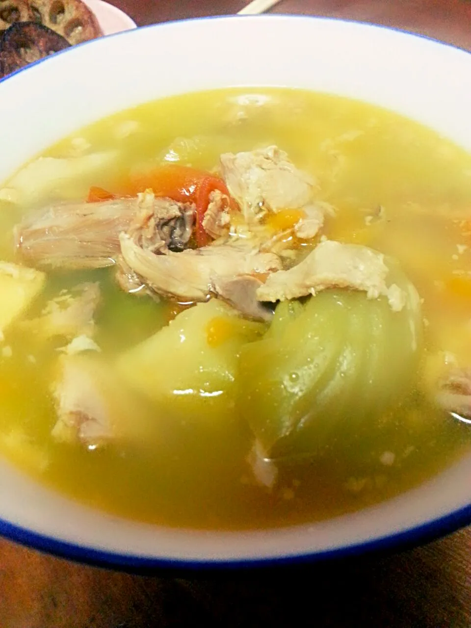 Salted Vege Duck Soup|ELainë Ngさん