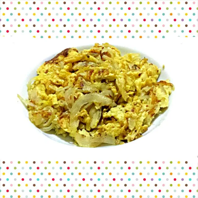 eggs & onions omelette
 #homemade #food #fusion #foodie #foodporn #healthydiet #Chinesecuisine|Kenex Kum Chee Kuanさん