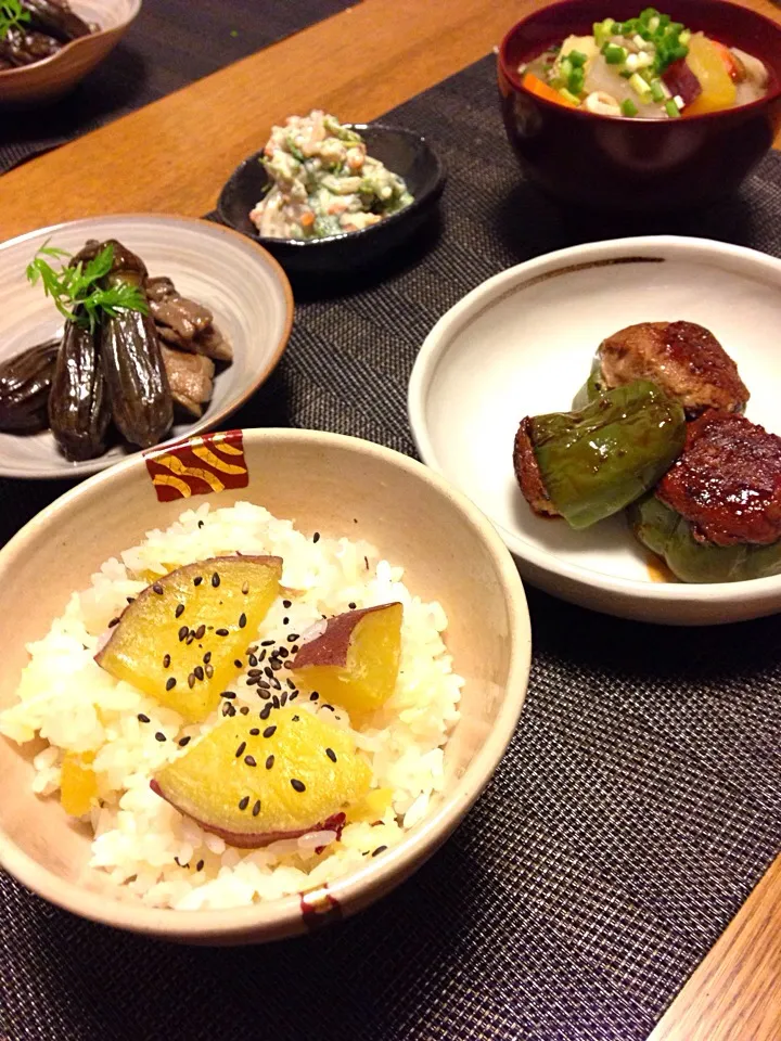 さつまいもご飯|ミッキーさん