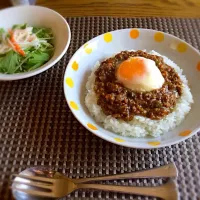 today's lunch ＊ キーマカレー|なちょさん