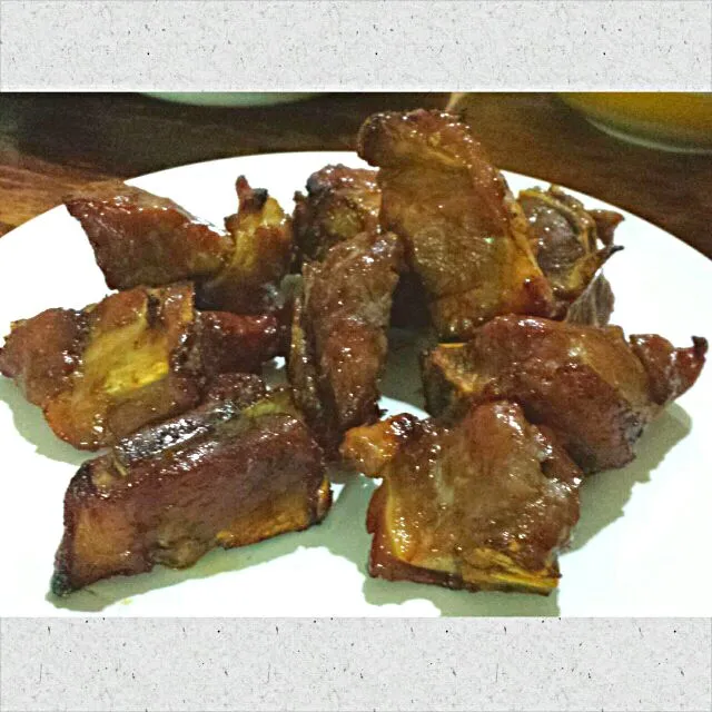 grilled pork ribs marinated with rice wine
#homemade #food #fusion #foodie #foodporn #healthydiet #Chinesecuisine #Meat #deliciousmeal #wholesomemeal #Koreancui|Kenex Kum Chee Kuanさん