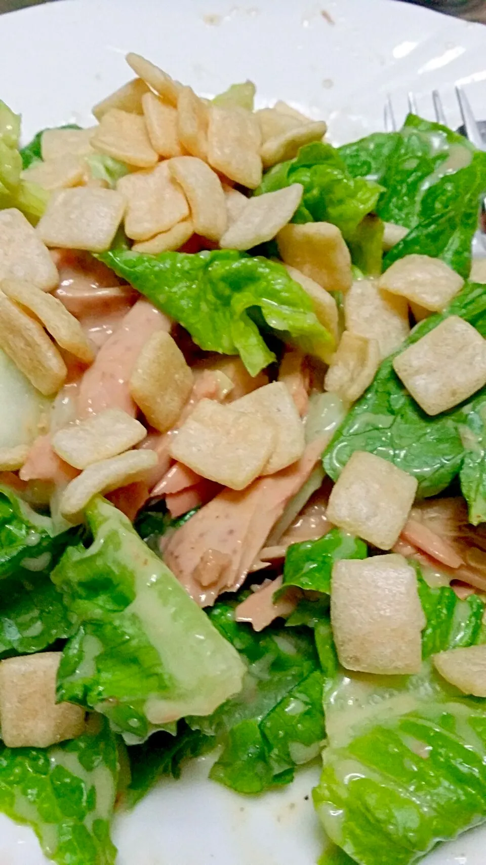 My Own Version of Caesar Salad with Spicy Chicken|Irene Lee Del Rosarioさん