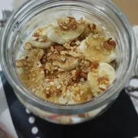 Banana nut crunch oatmeal|R Beckie Lohさん