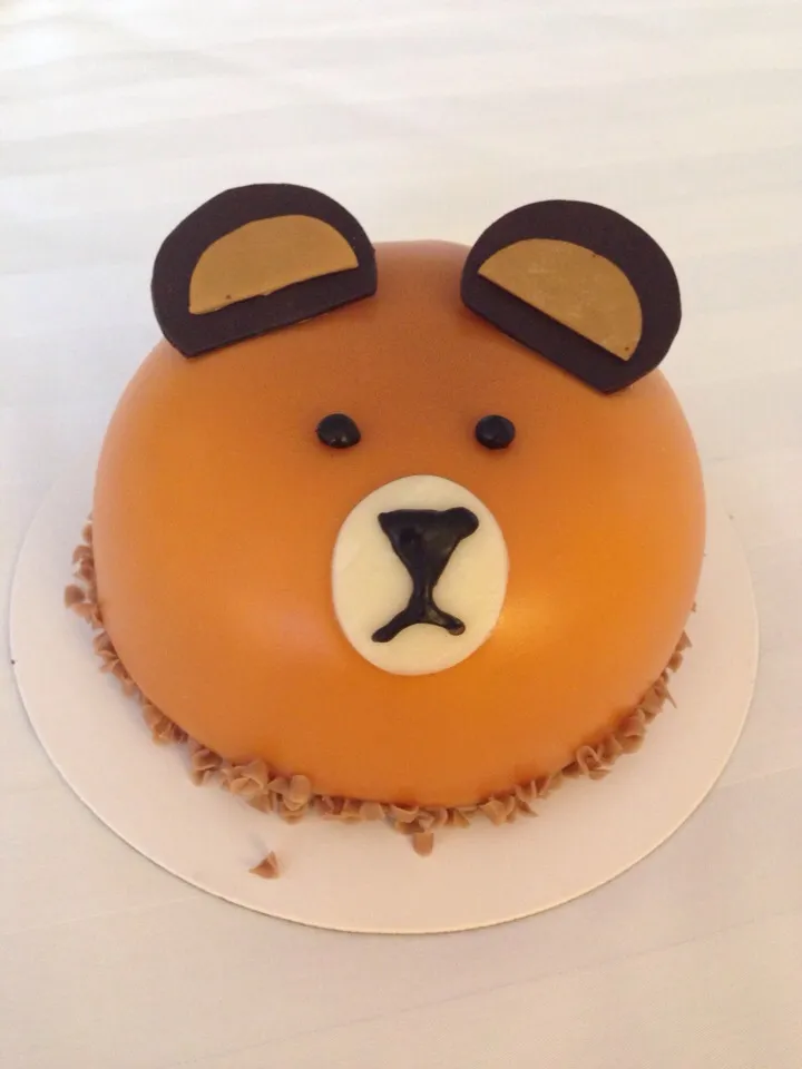 Line App "Brown" Bear Cake|chef baobao from Singaporeさん