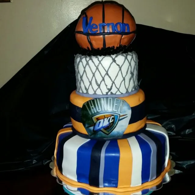 sports fan cake|TinaCakesさん