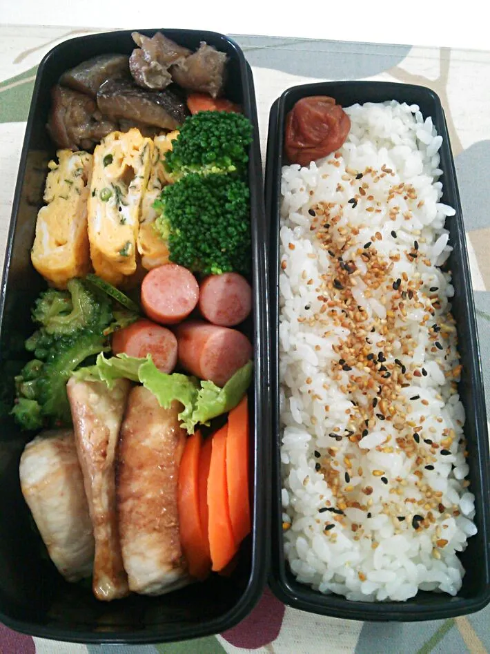 Snapdishの料理写真:今日のお弁当|chiinaさん