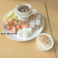 เค้ก: Dark chocolate fondue .|Mild Millie Millie'sさん