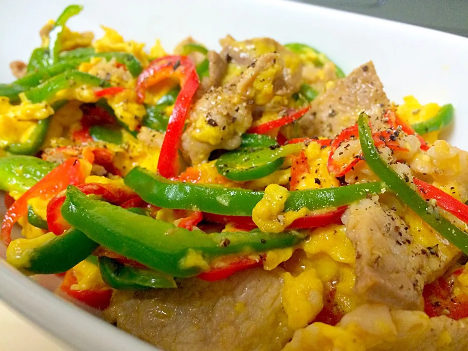 ピーマンと卵の炒め物|imogaraさん