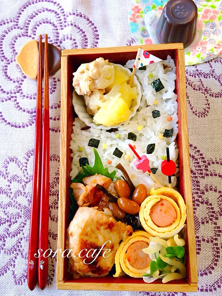 Snapdishの料理写真:今日のお弁当✨|soraさん