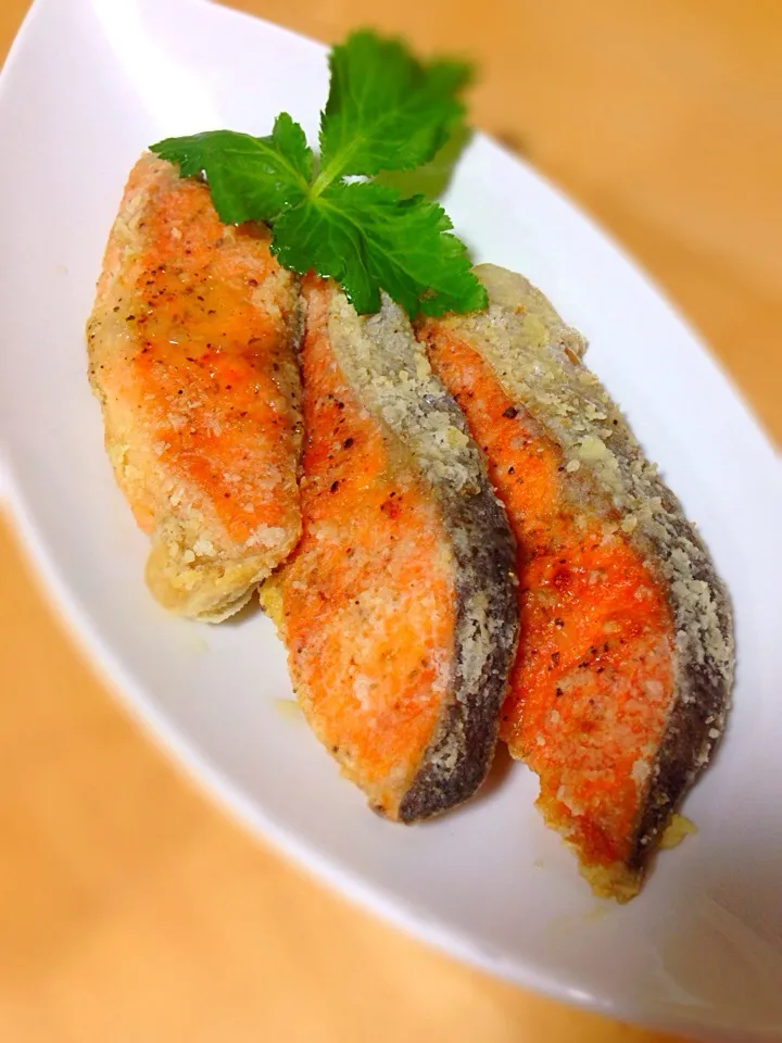 Fried salmon|Laarni Nabongさん