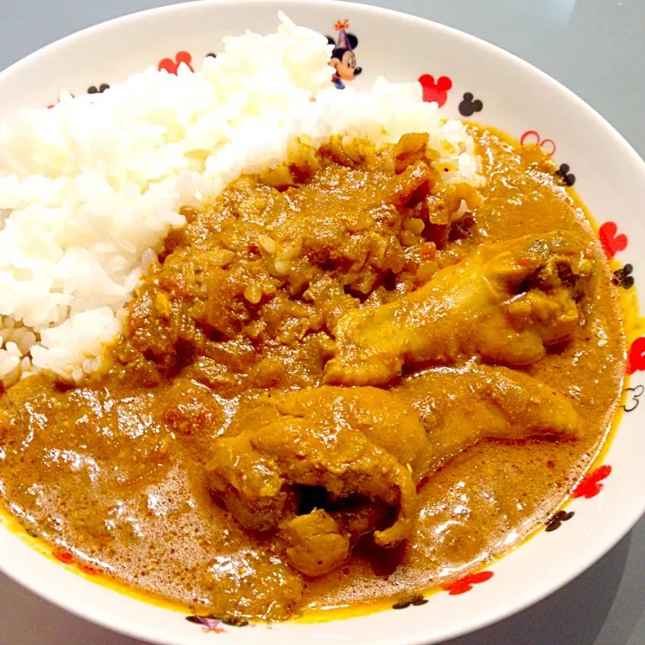 スパイスたっぷりチキンカレー|ぺろたんさん