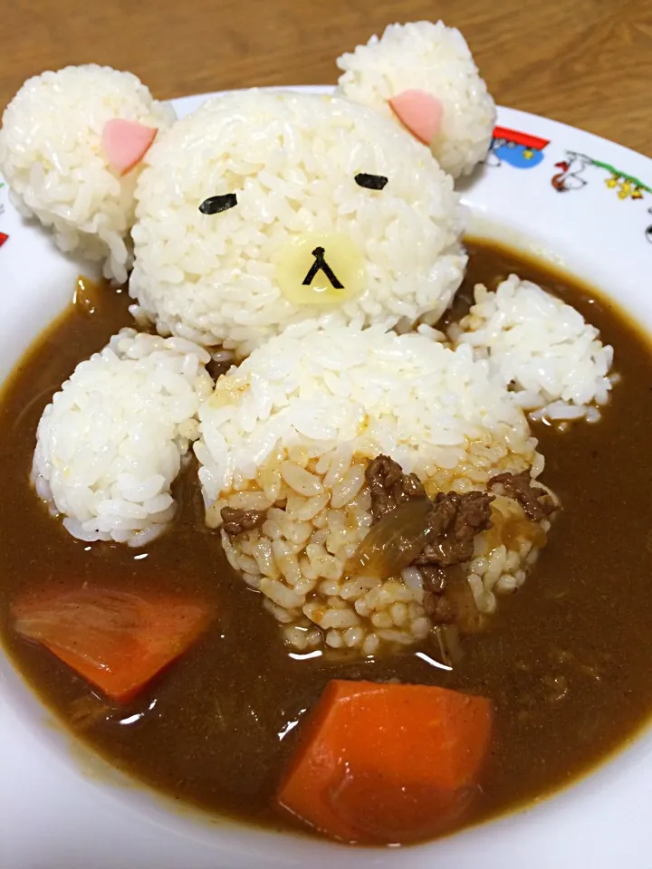 カレー|豆柴ゆずさん