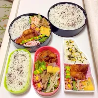 Snapdishの料理写真:みんなの弁当|makiさん