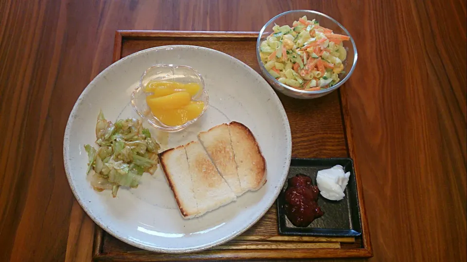 父の朝食。透析食。|Yoshieさん