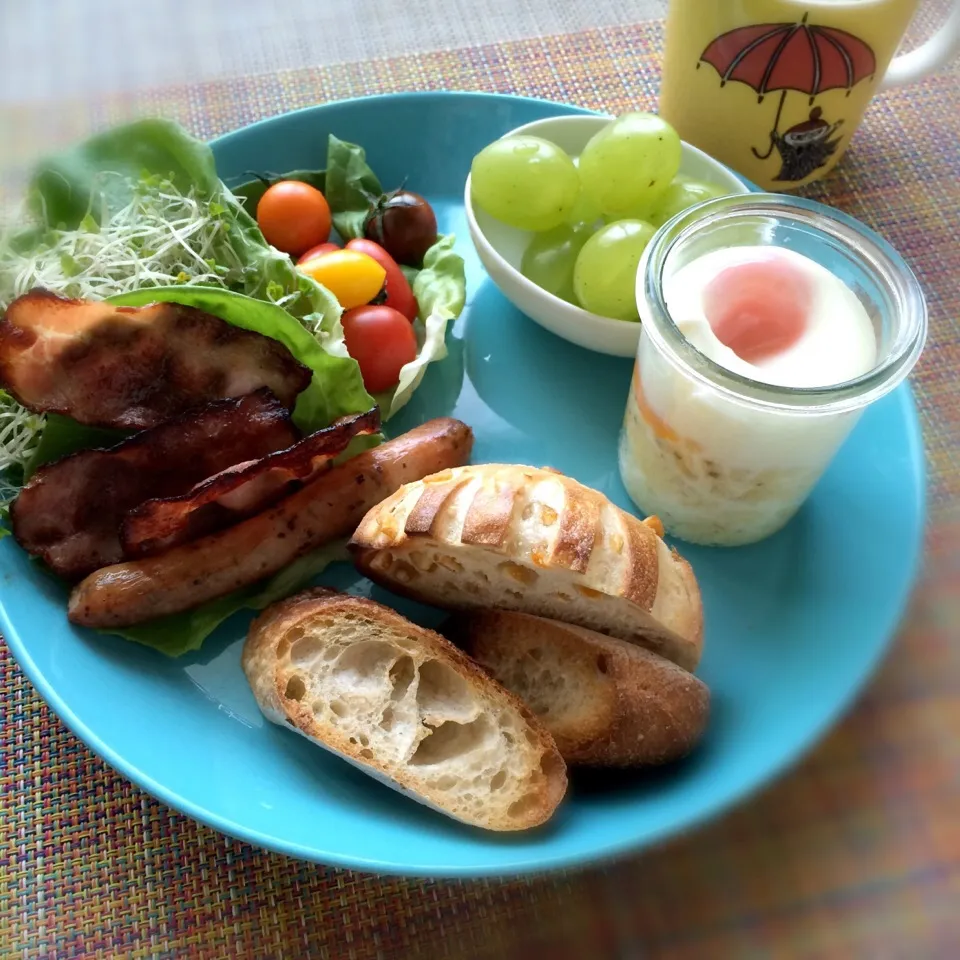 今日の朝ごはん|ぺんぎんさん