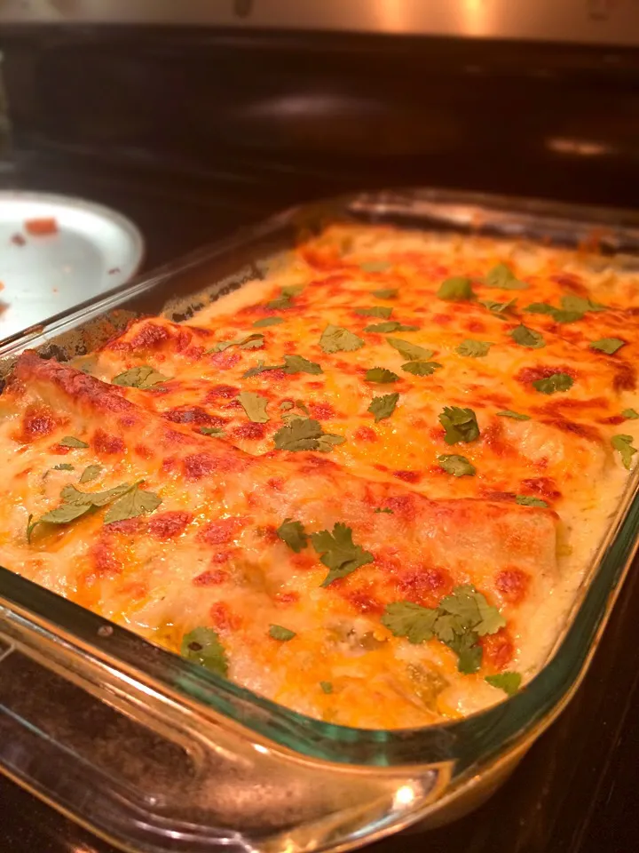 Green chile enchiladas|Georgia Harrisさん