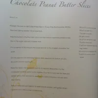 Chocolate peanut butter slices|Jackie Fiebigさん