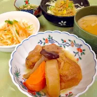 Snapdishの料理写真:旦那用ダイエット夜ご飯|きくりさん