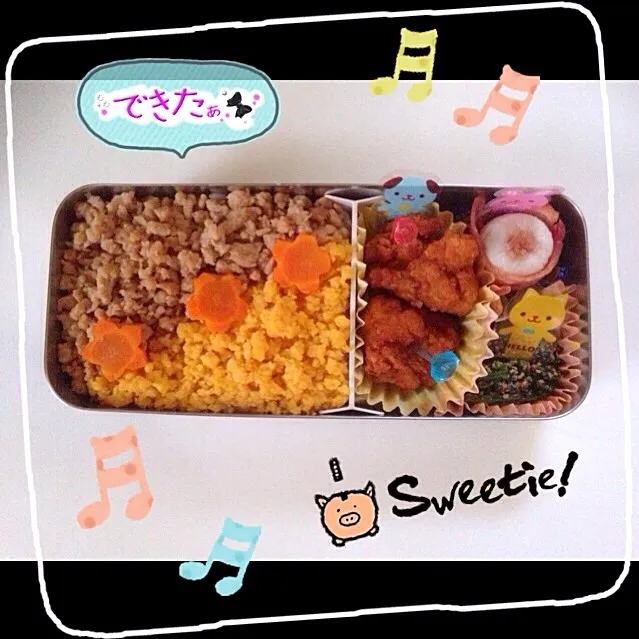 鶏そぼろご飯弁当！|Makinsさん