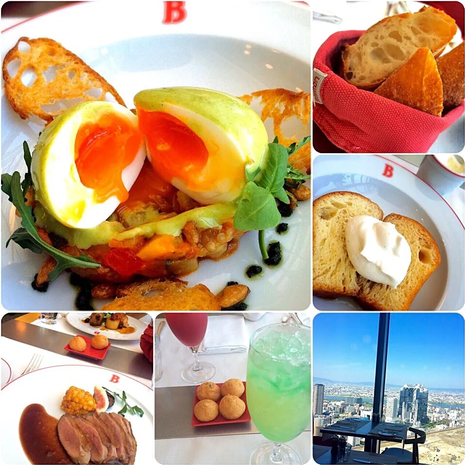 Snapdishの料理写真:半熟卵の‘ショーフロワ’ ハーブマヨネーズ〜Benoit Lunch〜|angiee♡さん