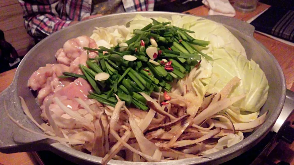 京橋で食べたもつ鍋|まりこーさまさん