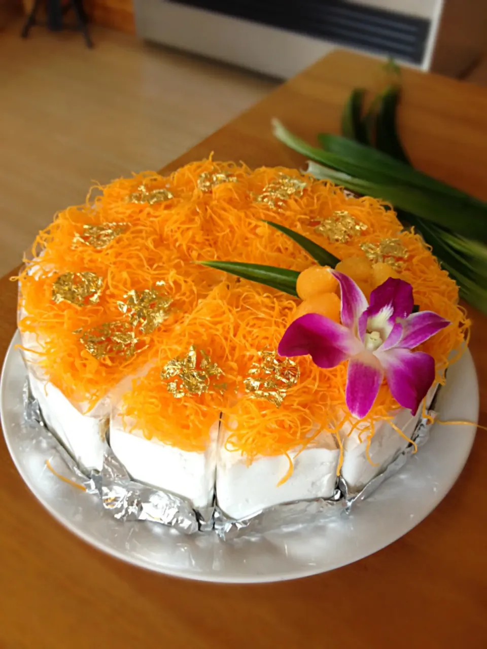 Foi Thong chiffon cake|Je T'en Prie Coffeeさん