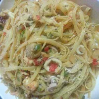 Spagethi Aglio Olio Seafood|ms fizaさん