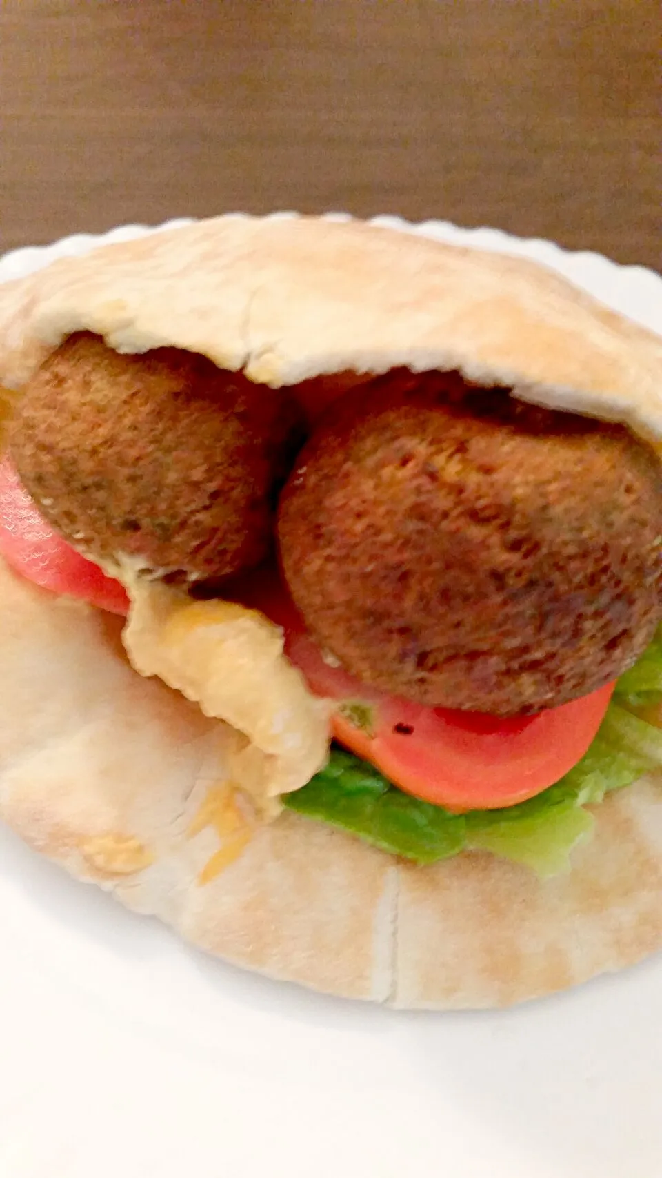 Falafel

Falafel=Jewish styled sandwich; )|tomokoさん