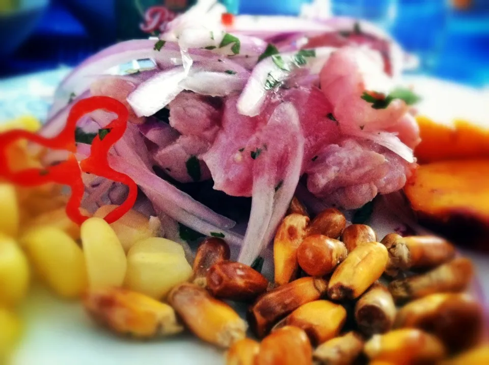 Snapdishの料理写真:Peruvian ceviche|Ariel Ormeñoさん